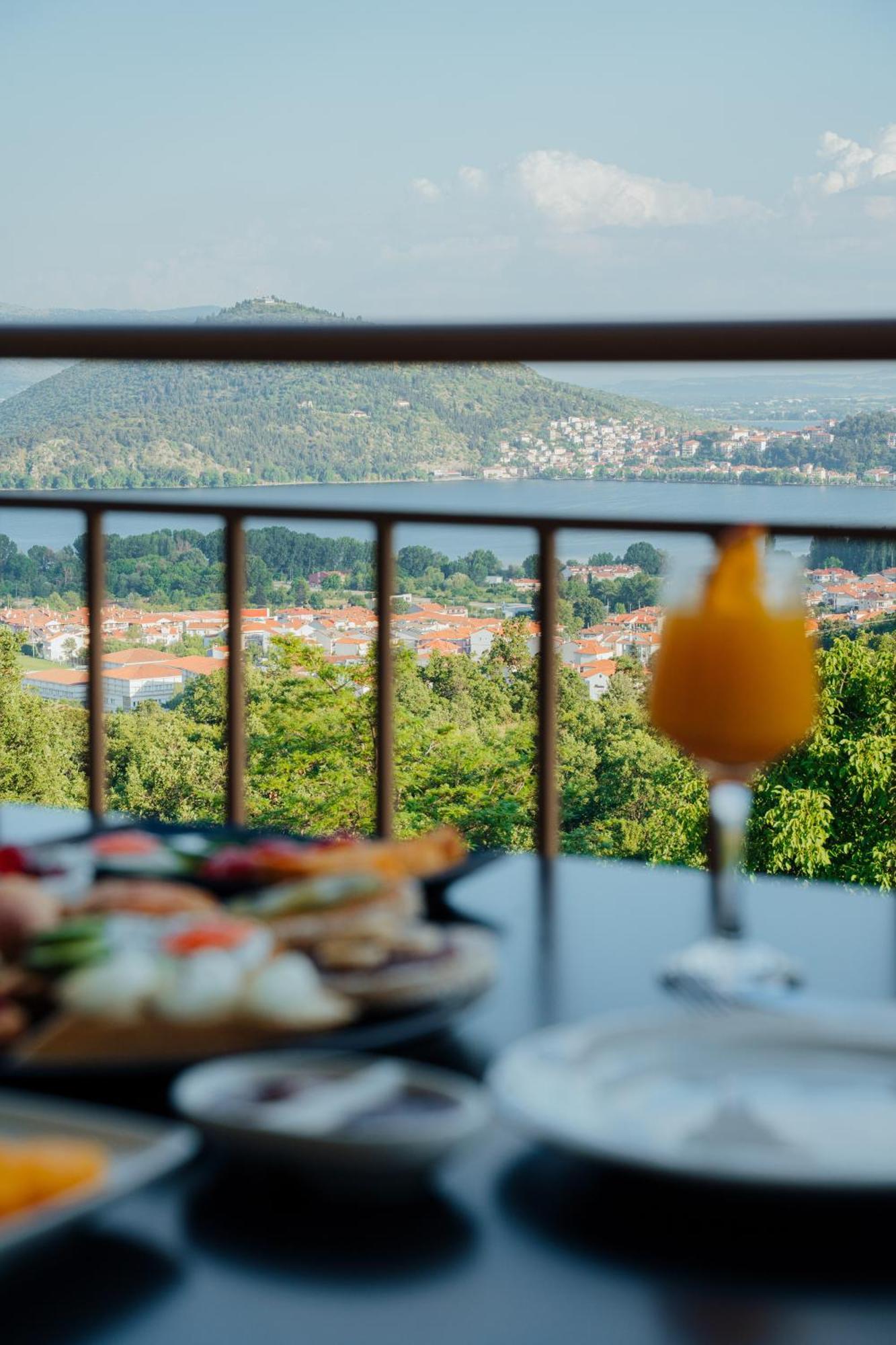 Enastron View Hotel Кастория Экстерьер фото