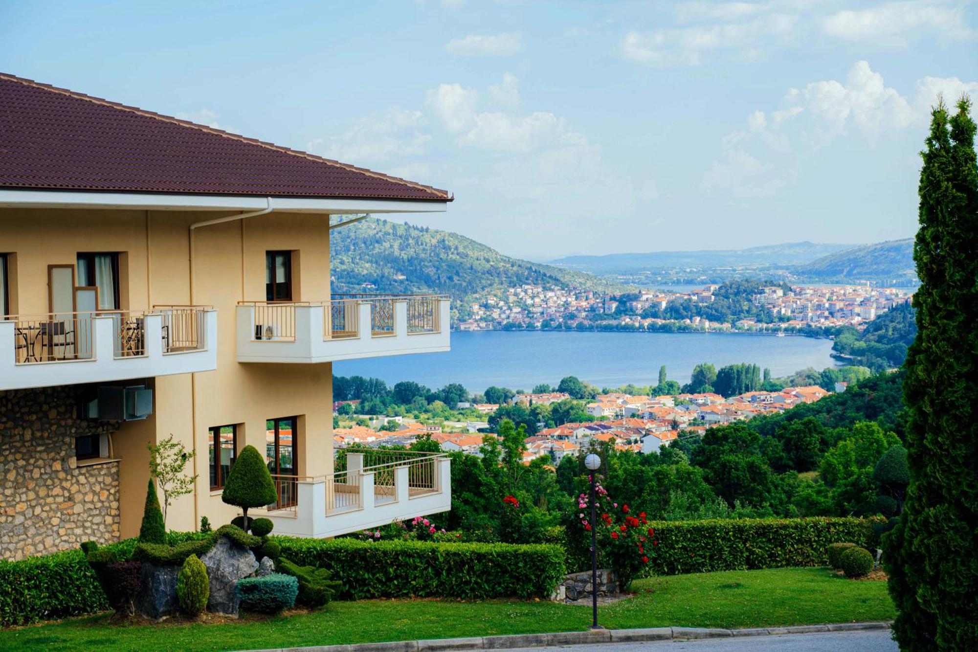Enastron View Hotel Кастория Экстерьер фото