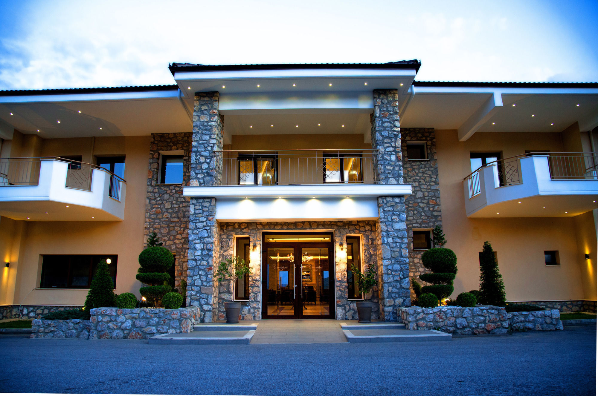 Enastron View Hotel Кастория Экстерьер фото