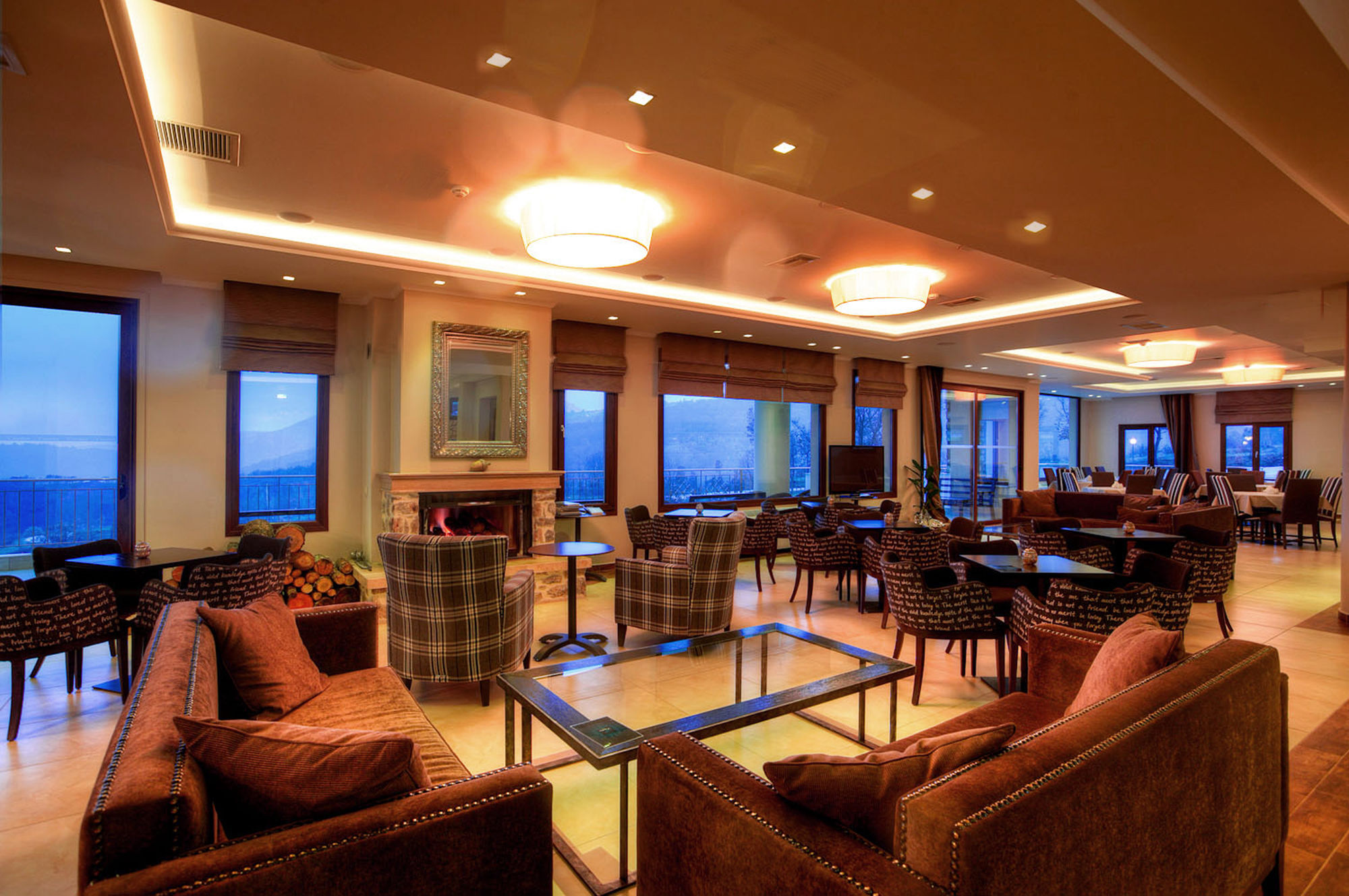 Enastron View Hotel Кастория Экстерьер фото