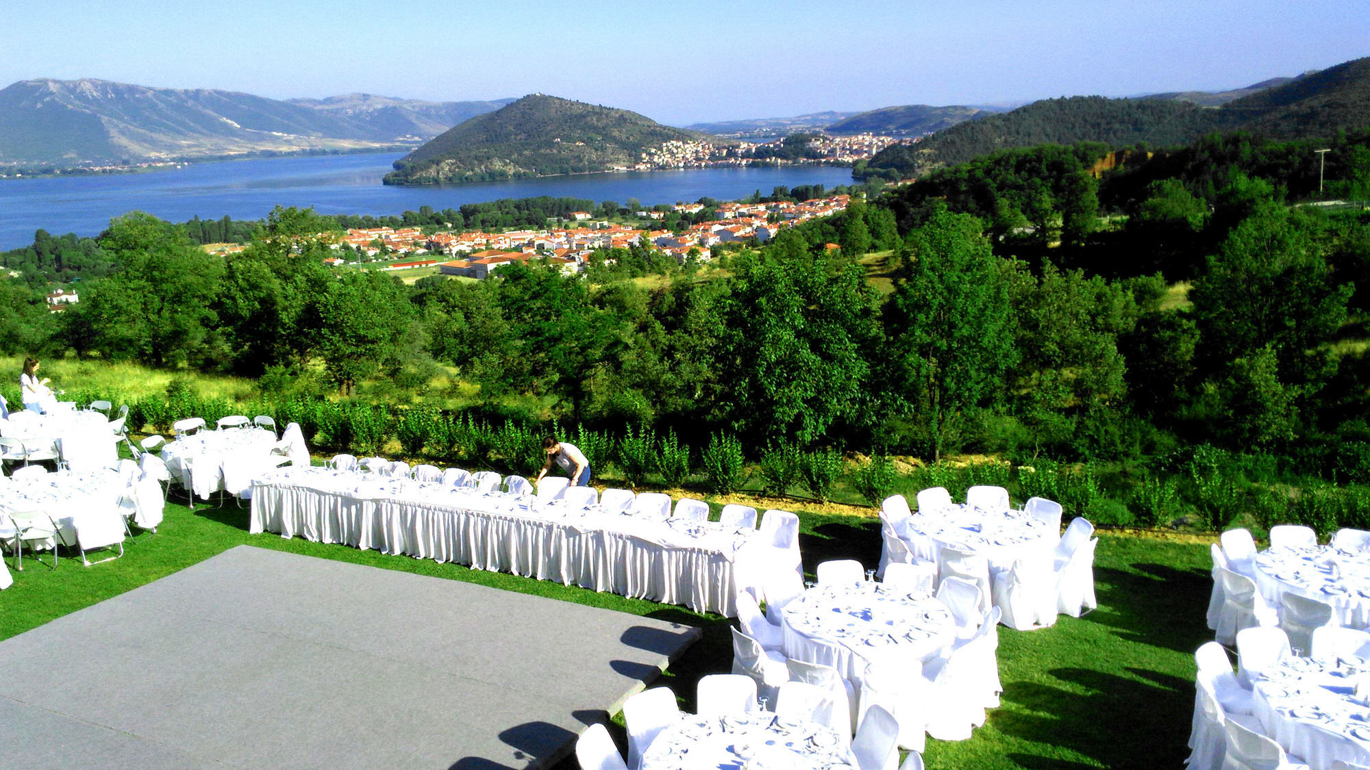 Enastron View Hotel Кастория Экстерьер фото